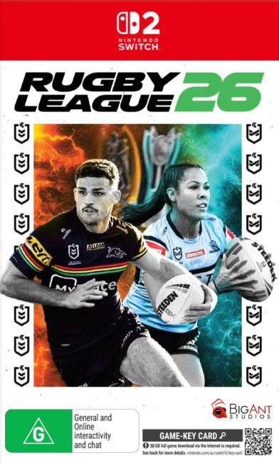 Rugby League 26 Nintendo Switch 2